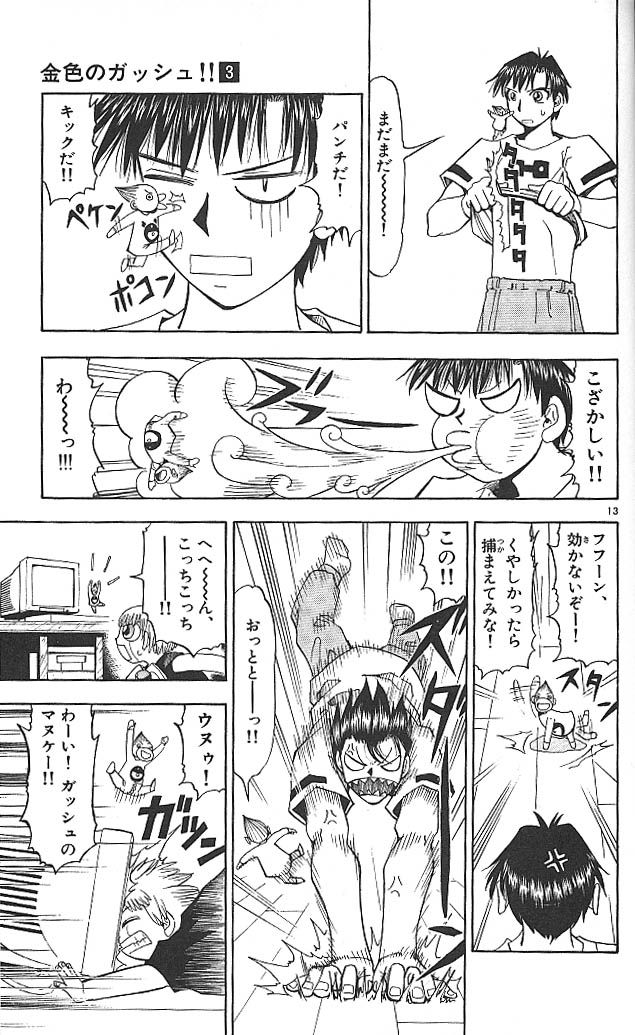 Konjiki no Gash!! - Chapter 28 - Page 13