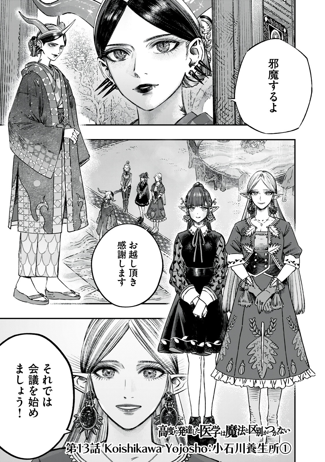 に発達した医学は魔法と区別がつかない Chap 13 - Next Chap 14