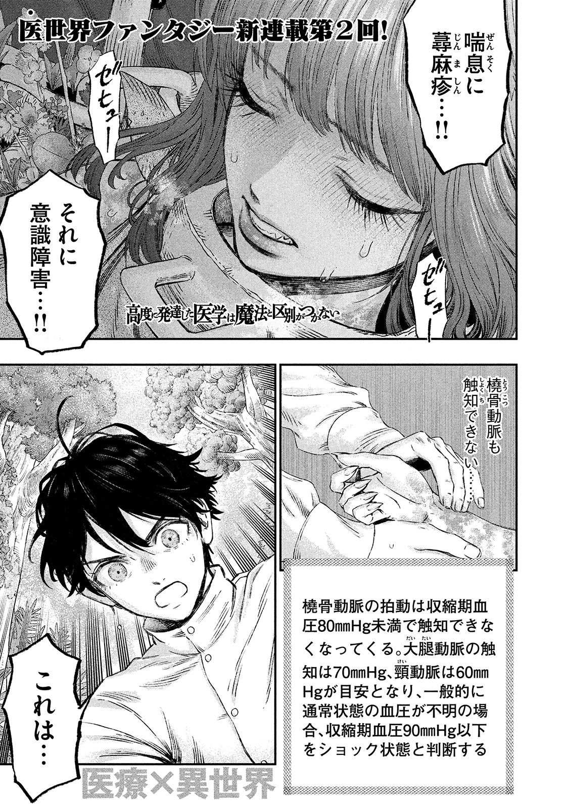 に発達した医学は魔法と区別がつかない Chap 2 - Next Chap 3