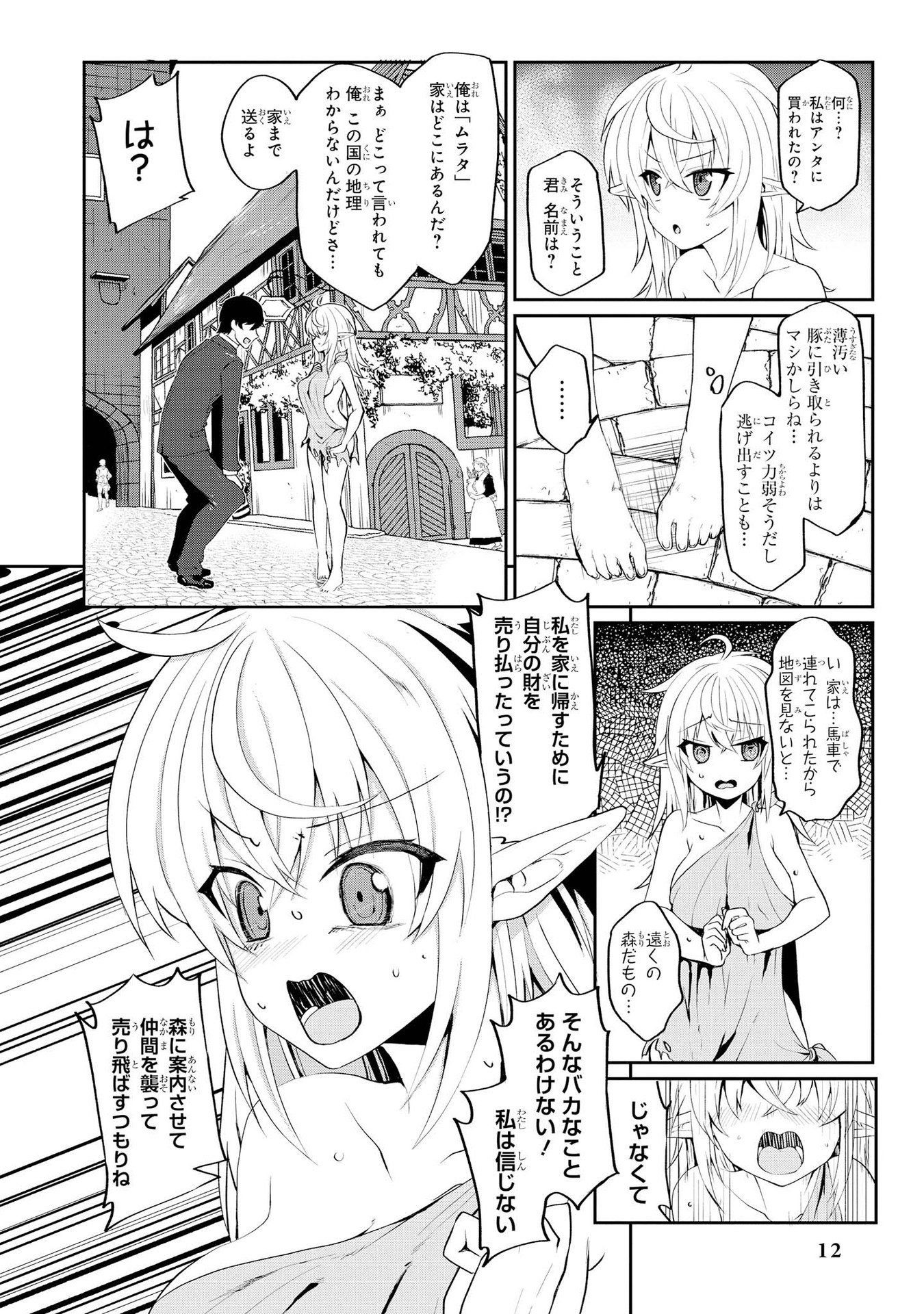 Kouki na Elf wo Hazukashimeru - Chapter 1 - Page 10