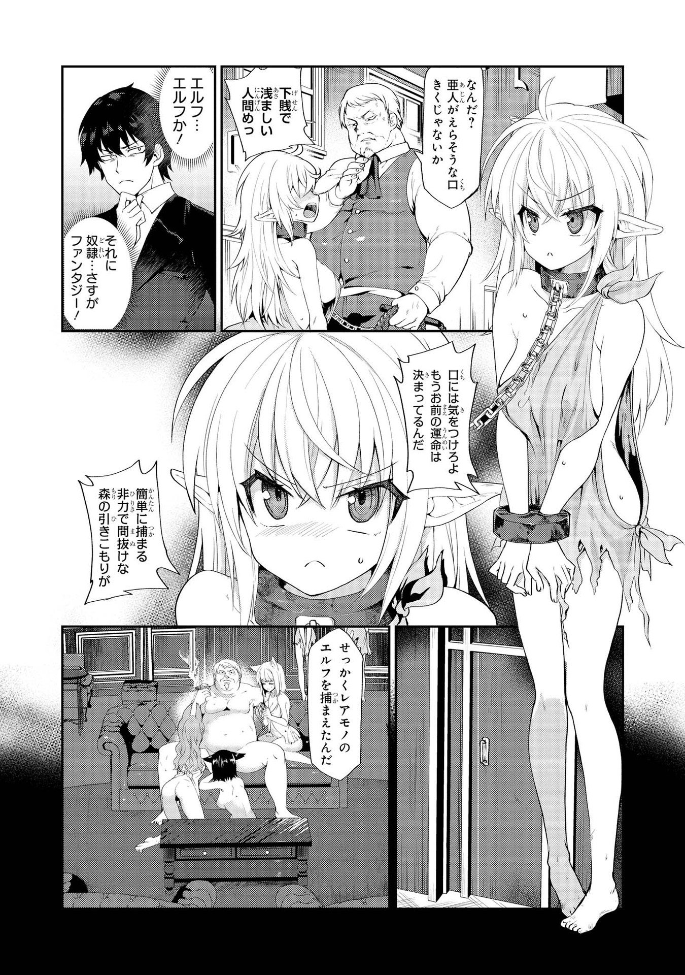 Kouki na Elf wo Hazukashimeru - Chapter 1 - Page 4