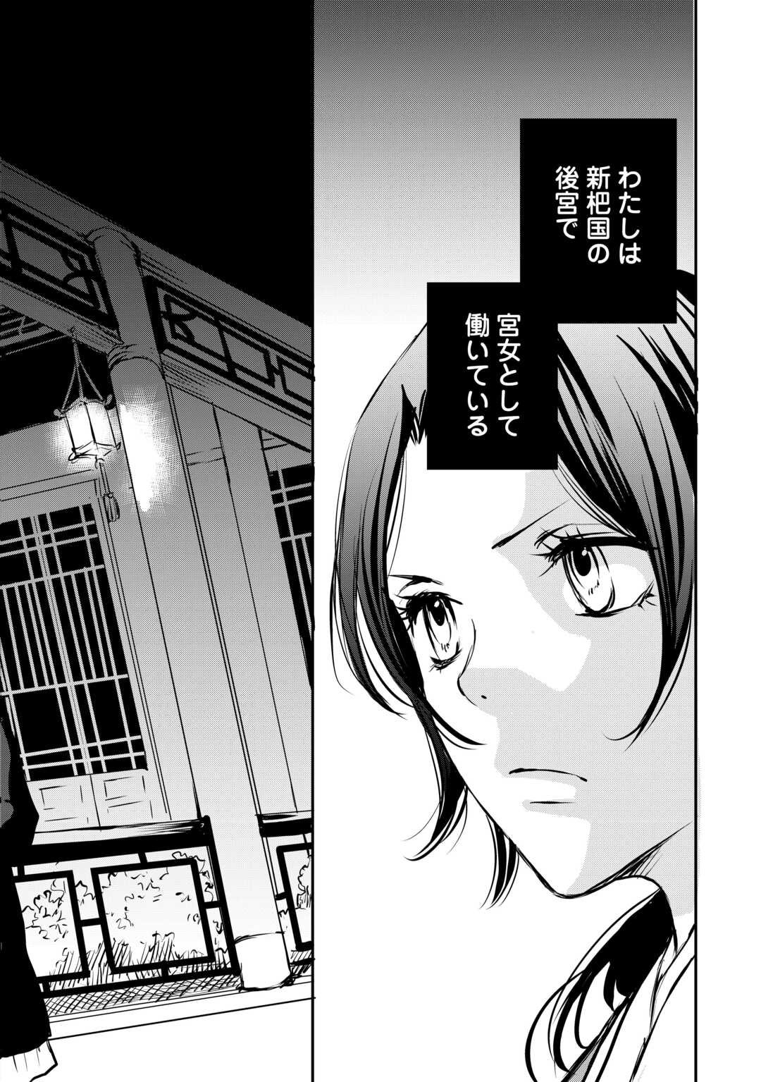 Koukyuu no Kakure Kusushu wa Yamiyo wo Terasu - Chapter 1 - Page 14