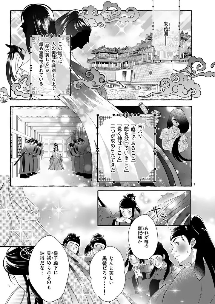 Koukyuu no Kamiyuishi wa Tsuki ni Sou - Chapter 1 - Page 1