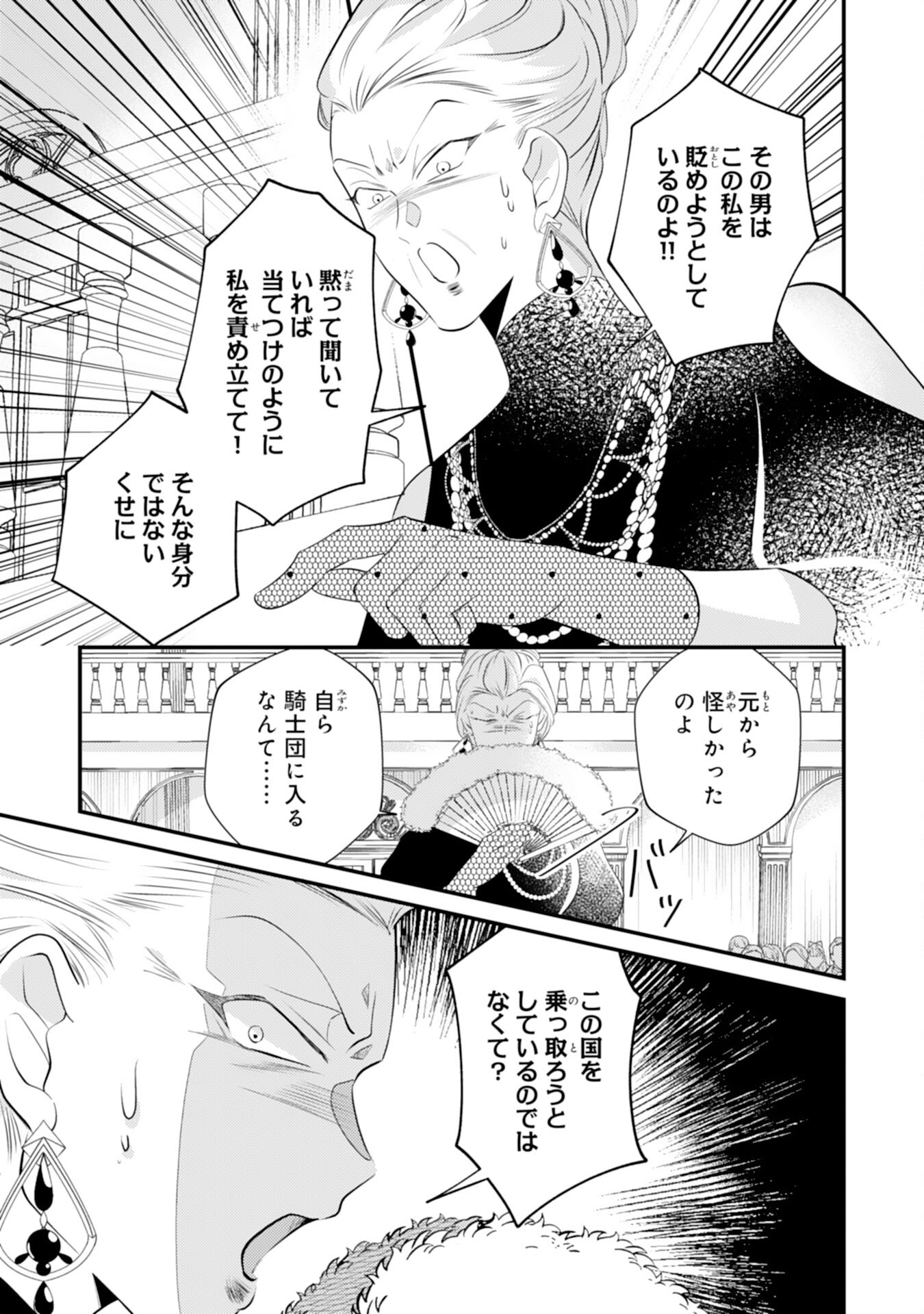 Kuro Kishi-sama no Oki ni Mesu Mama - Seiryaku Kekkon no Hazu ga Dekiaisareteimasu - Chapter 12 - Page 9