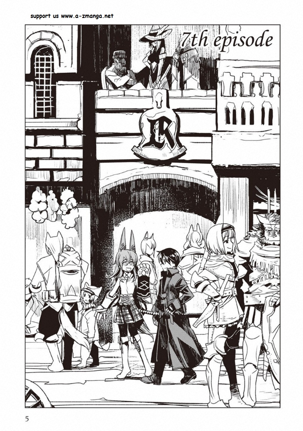 Kuro no Souzou Shoukanshi - Tenseisha no Hangyaku - Chapter 7 - Page 1