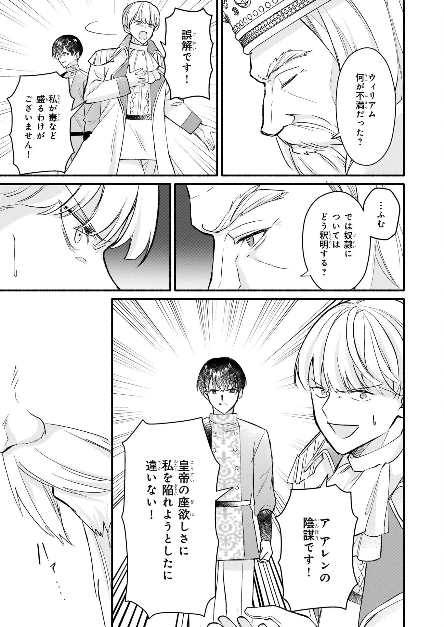 Kuromaku Reijou Anastasia wa, Mou Akiramenai Futatabime no Jinsei wa Jiyuu wo Tsukamimasu - Chapter 12 - Page 9