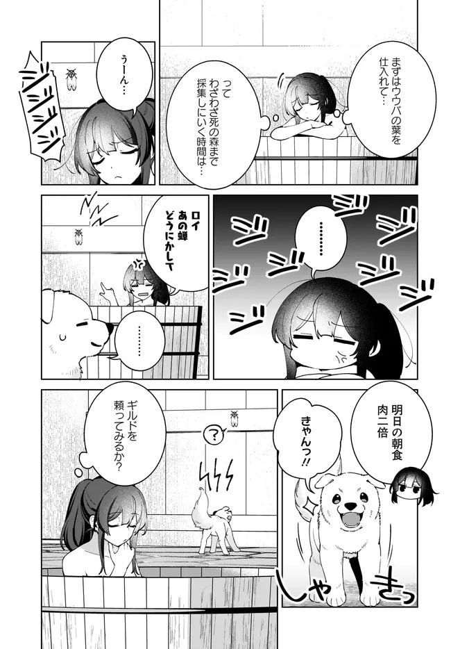 Kusuri Uri no Seijo - Enzai de Tsuihousareta Yakushi wa, Henkyou no Ji de Shiawase wo Tsukamu - Chapter 14.2 - Page 15