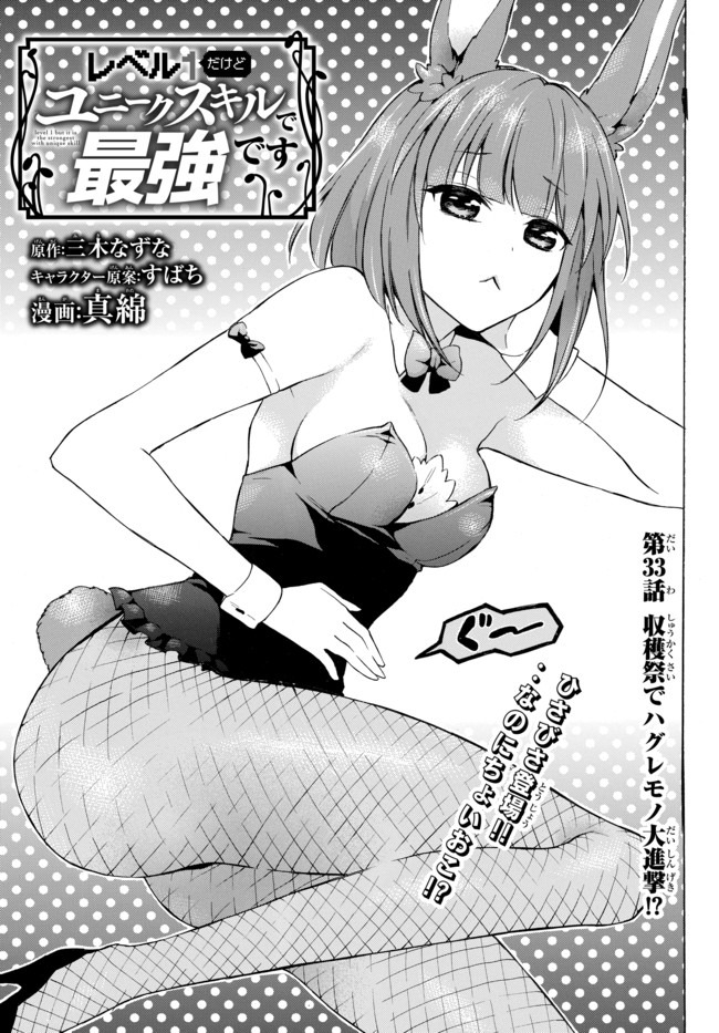 Level 1 Dakedo Unique Skill de Saikyou Desu - Chapter 33.1 - Page 1