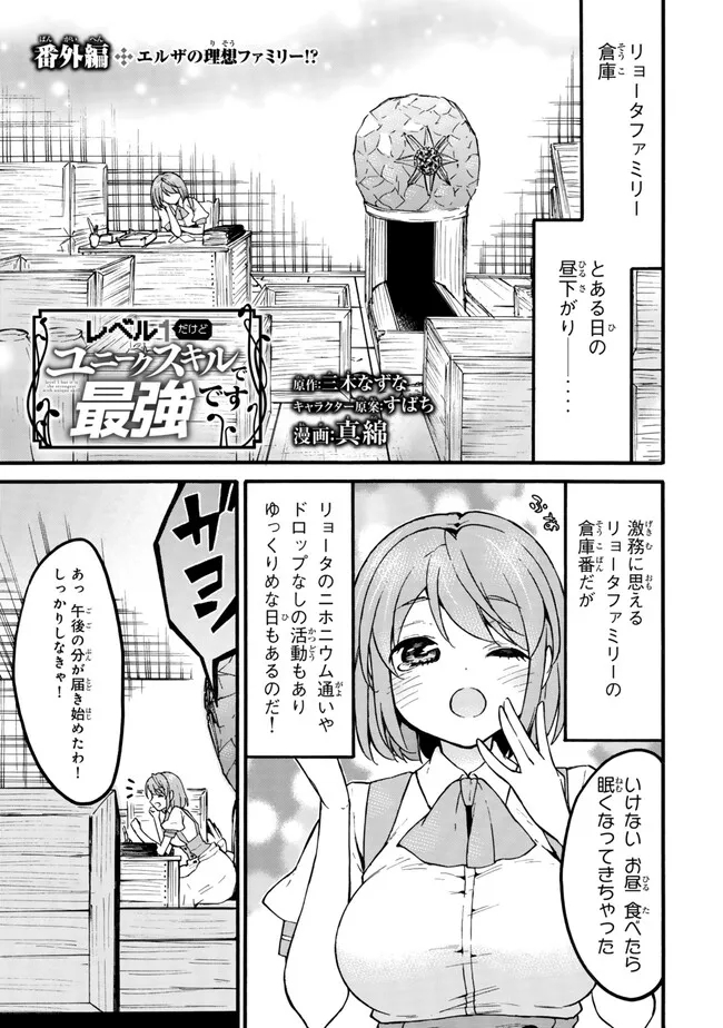 Level 1 Dakedo Unique Skill de Saikyou Desu - Chapter 58.3 - Page 1