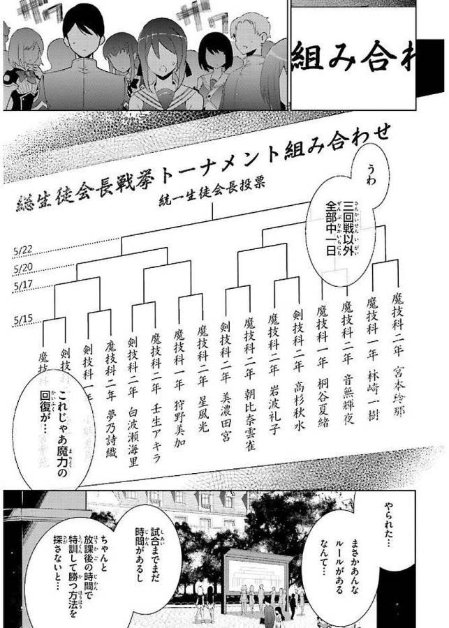 Magika no Kenshi to Shoukan Maou - Chapter 43 - Page 1