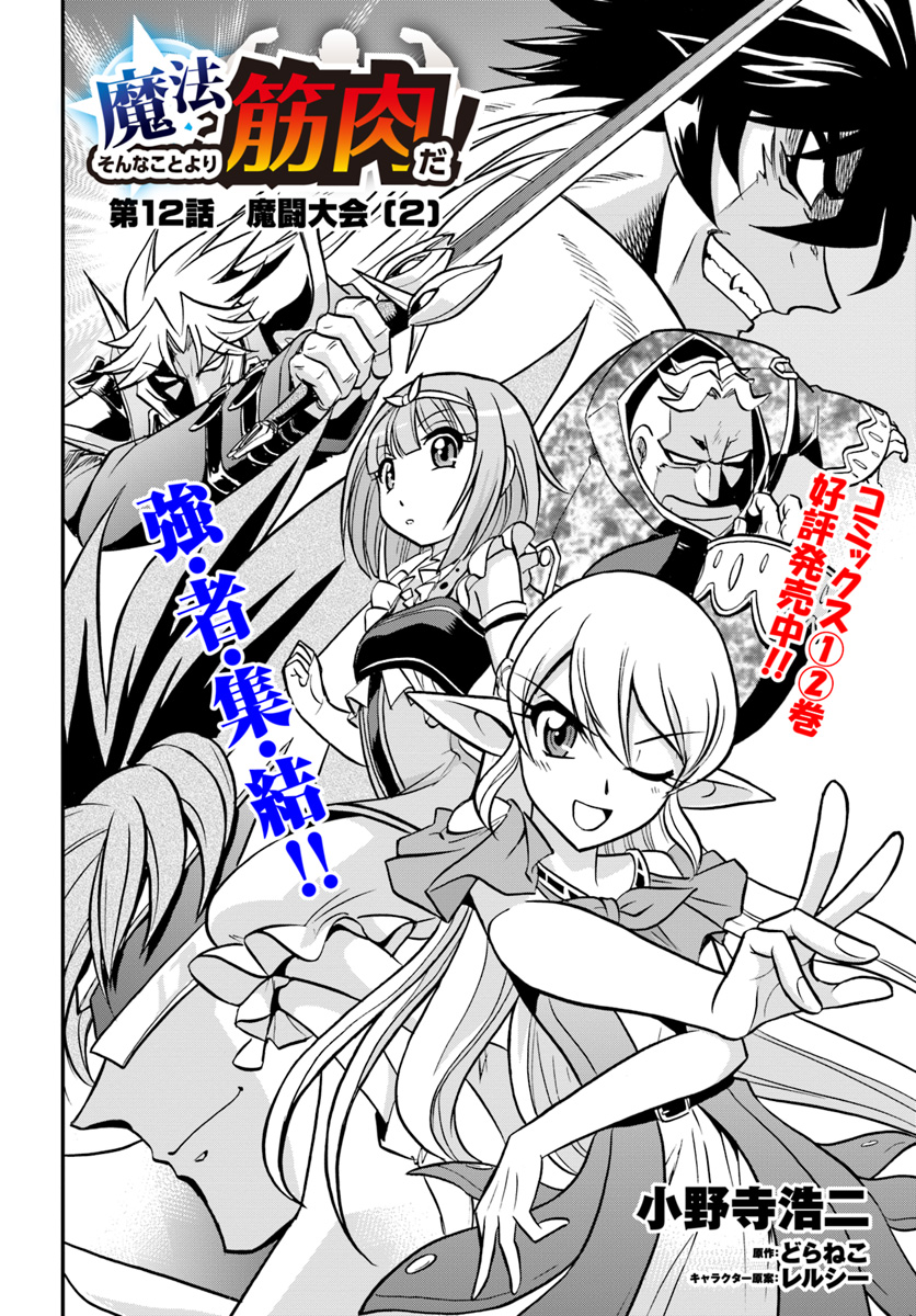 Mahou? Sonna Koto yori Kinniku da! - Chapter 12 - Page 2