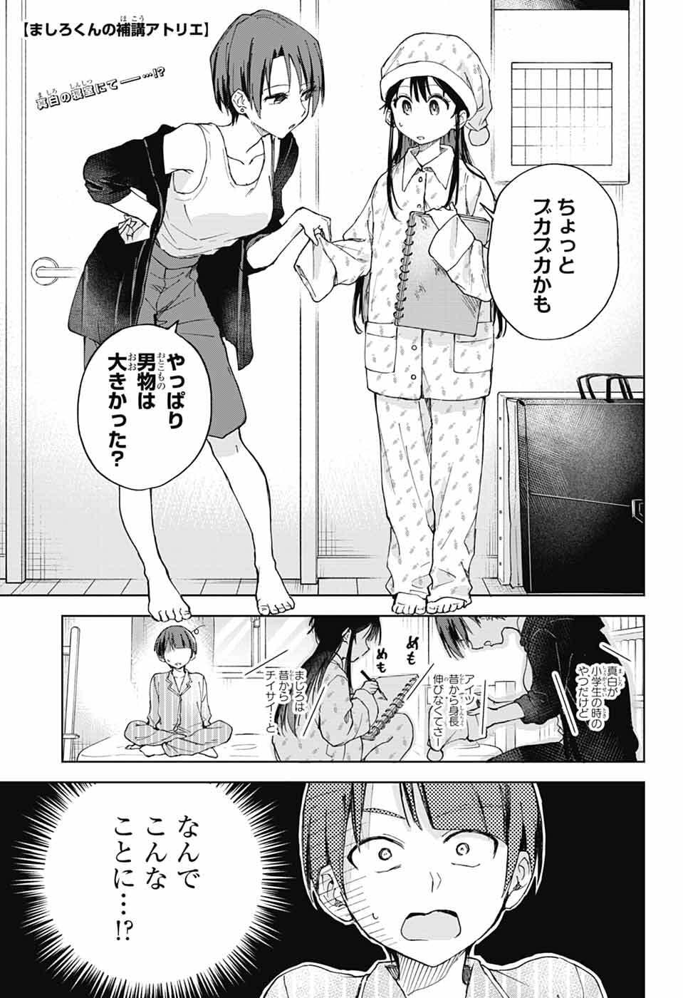 Mashiro-kun no Hokou Atelier - Chapter 9 - Page 1