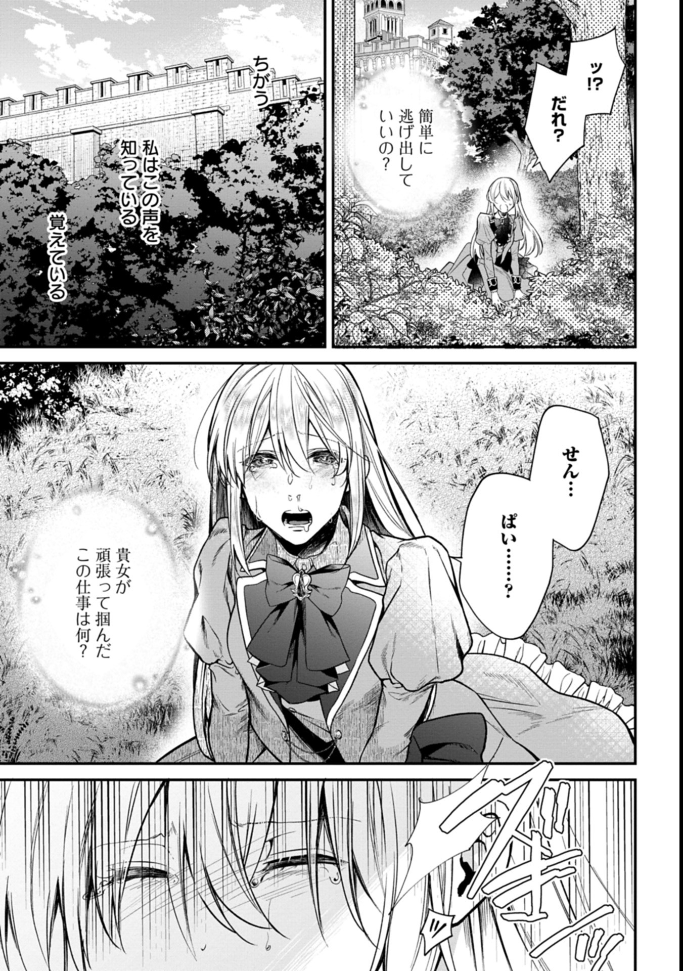 Me no Mae no Sangeki de Zense wo Omoidashitakedo, Amarini mo Mondai Yamazumi de Ippai Ippaidesu. - Chapter 1 - Page 17