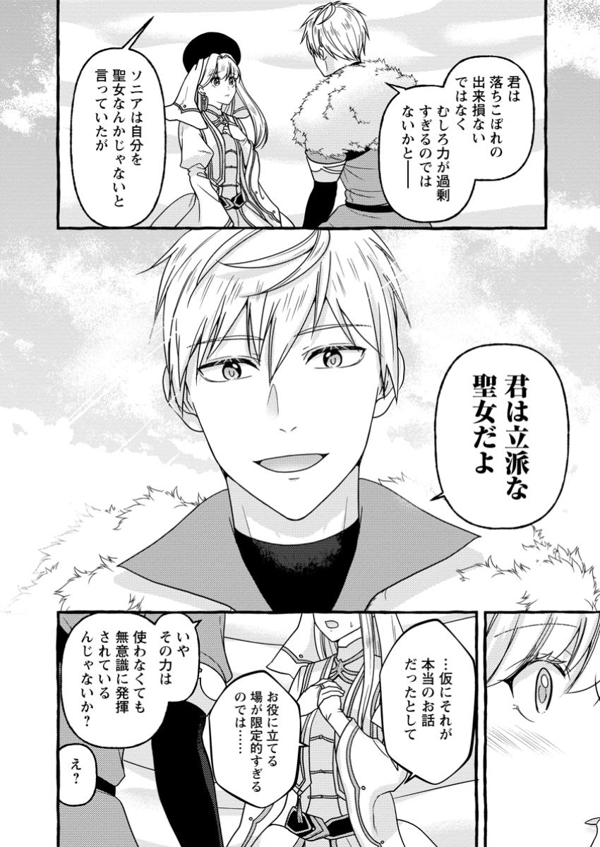 Migawari no Ochikobore Ikenie Seijo wa Tekikoku wo Ototo ni Dekiai sareru - Chapter 11.1 - Page 6