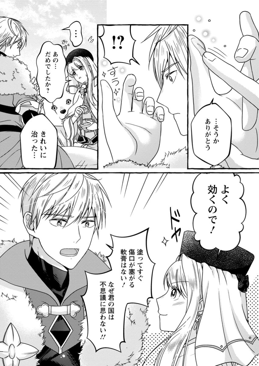 Migawari no Ochikobore Ikenie Seijo wa Tekikoku wo Ototo ni Dekiai sareru - Chapter 5.3 - Page 4