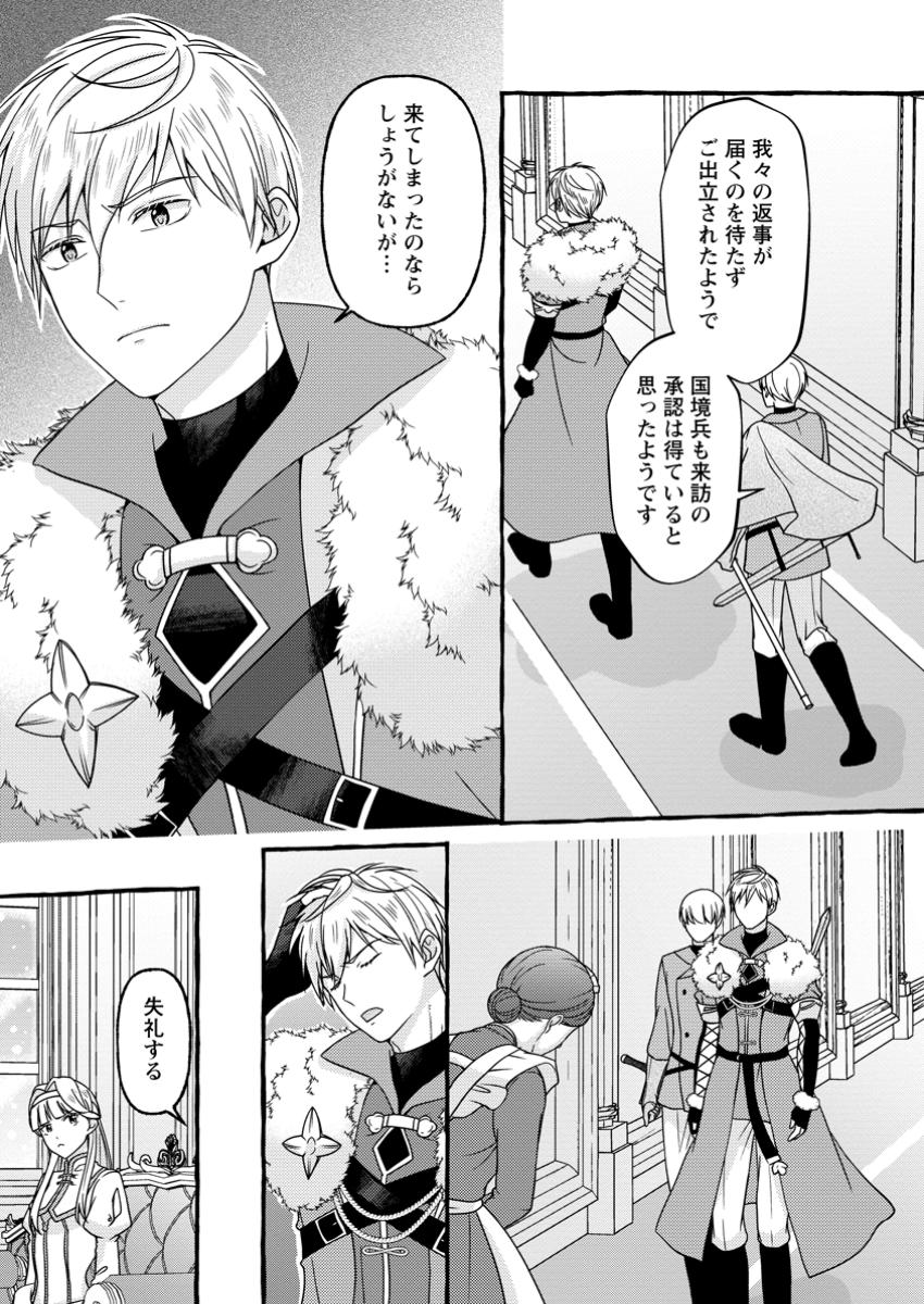 Migawari no Ochikobore Ikenie Seijo wa Tekikoku wo Ototo ni Dekiai sareru - Chapter 8.1 - Page 5