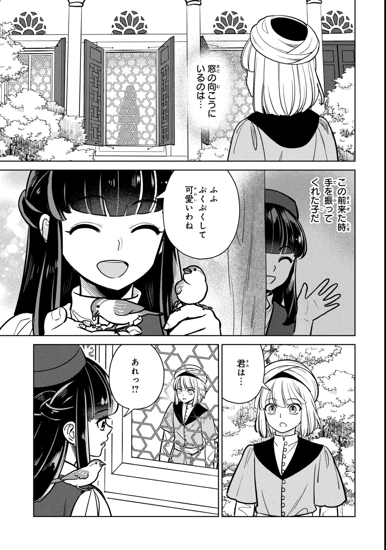 Mikazuki no Kuni: Osman Senya Ichiya - Chapter 2 - Page 11