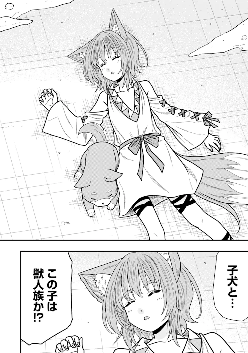 Minikui Tokage no Ko to Ochibureta Moto Kensei - Chapter 16.3 - Page 2