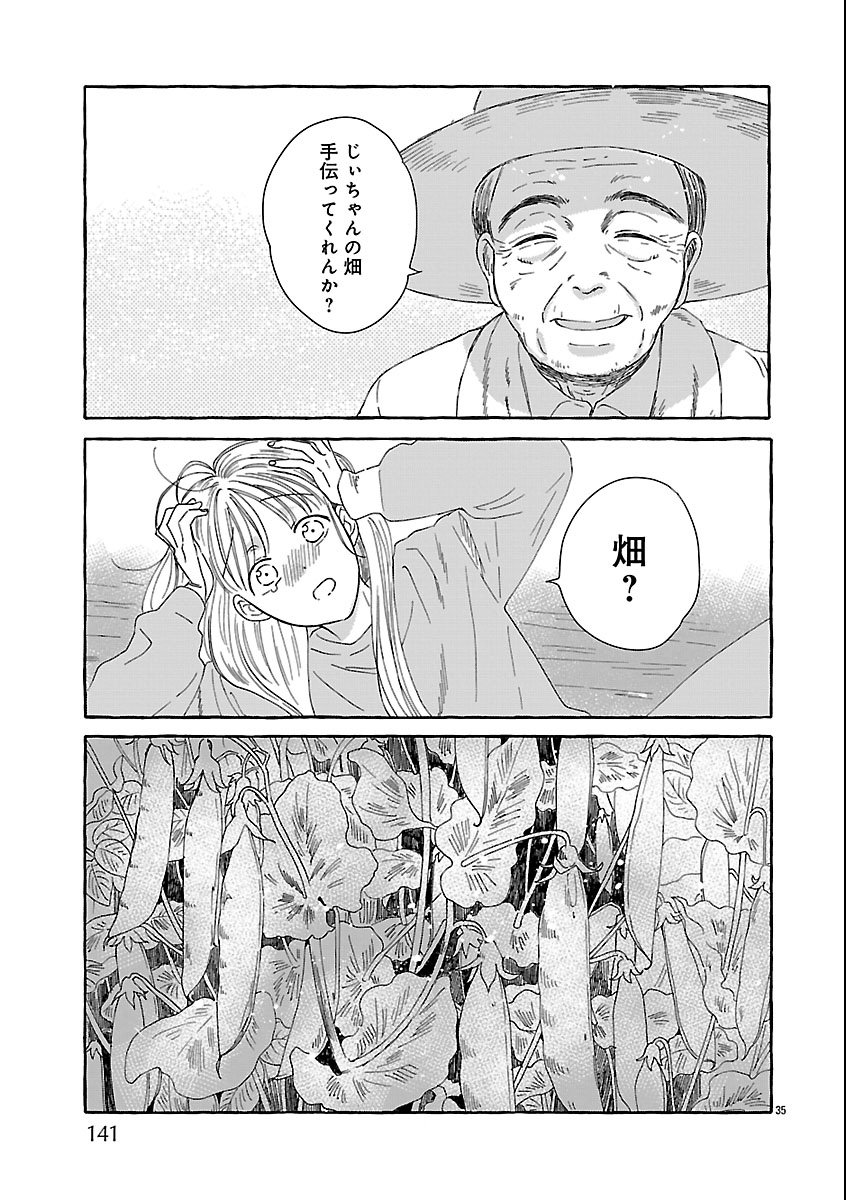 Moeko to Hatake to Otera Gohan - Chapter 1 - Page 37