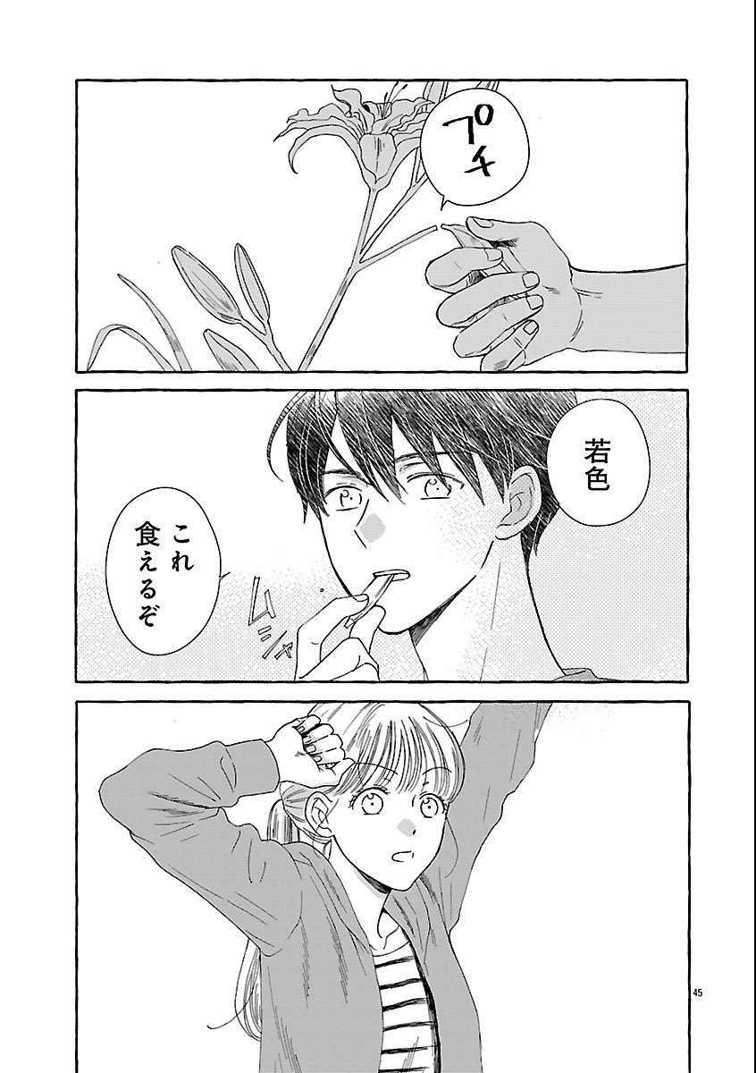 Moeko to Hatake to Otera Gohan - Chapter 1 - Page 47