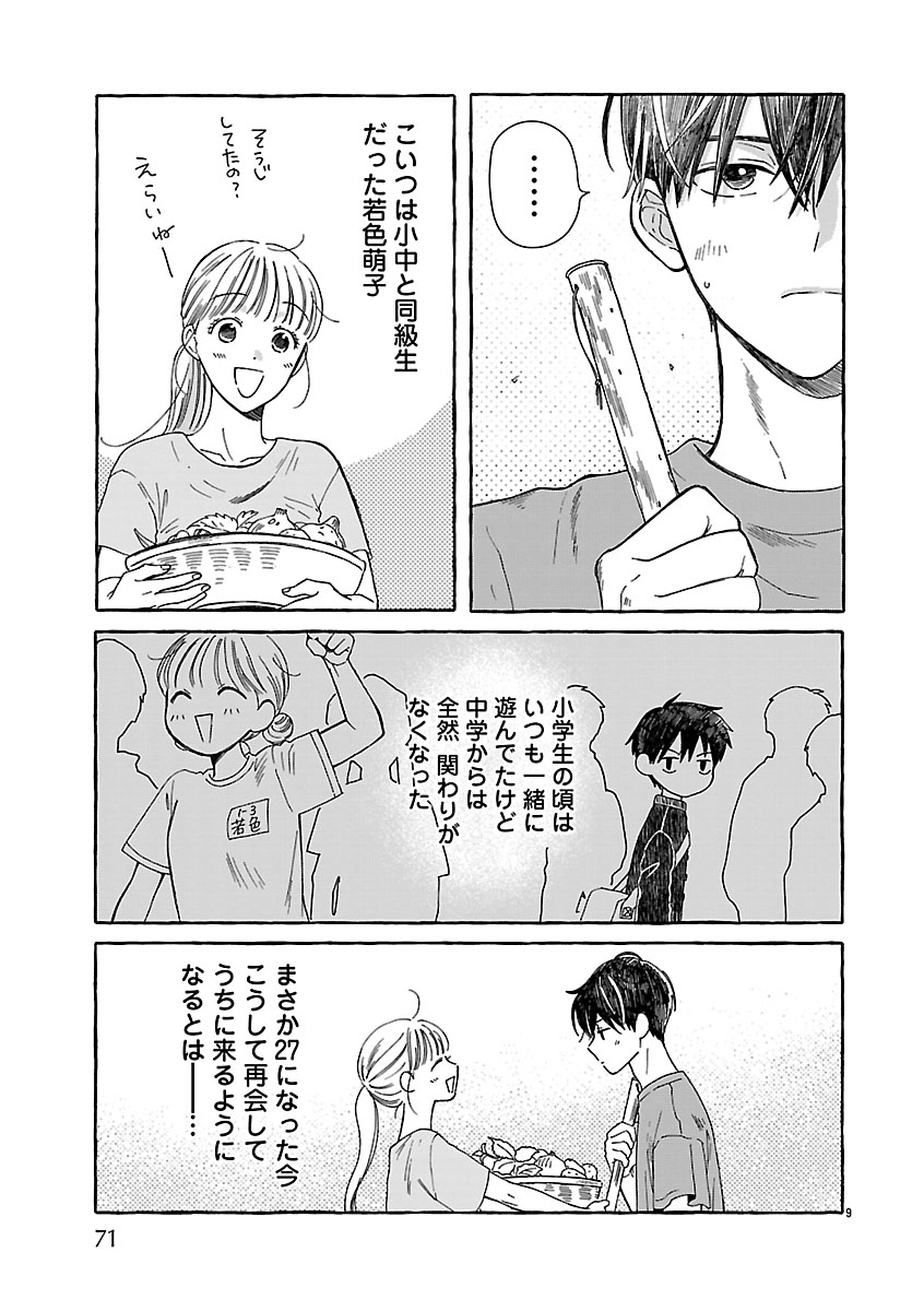 Moeko to Hatake to Otera Gohan - Chapter 3 - Page 9