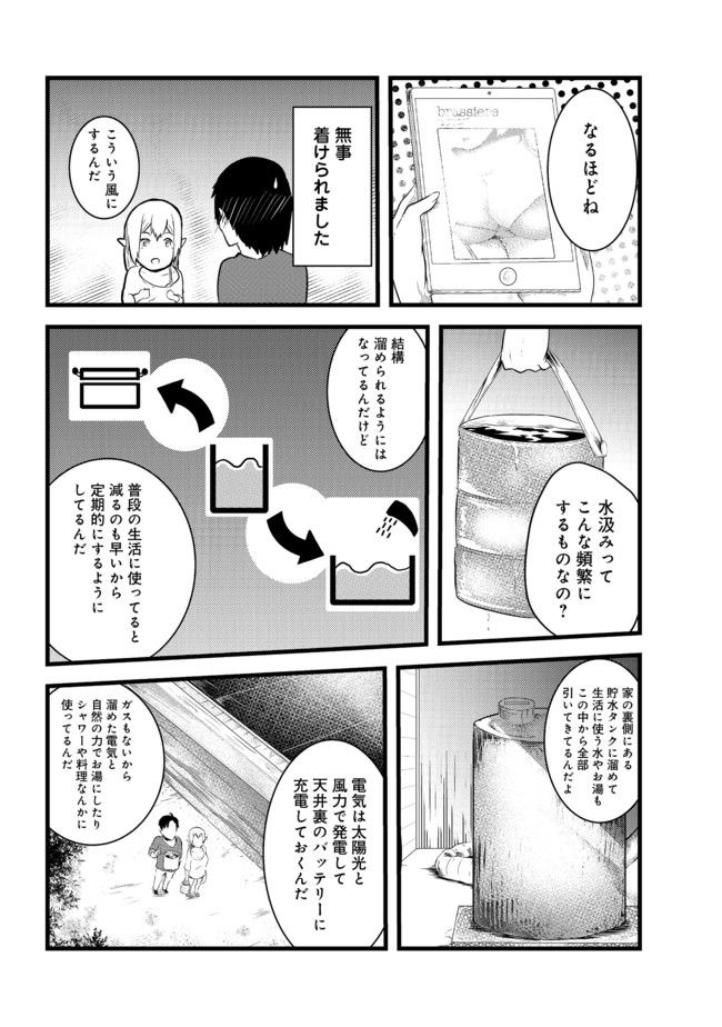 Mujintou de Elf to Kyoudou Seikatsu @ Comic - Chapter 3 - Page 10