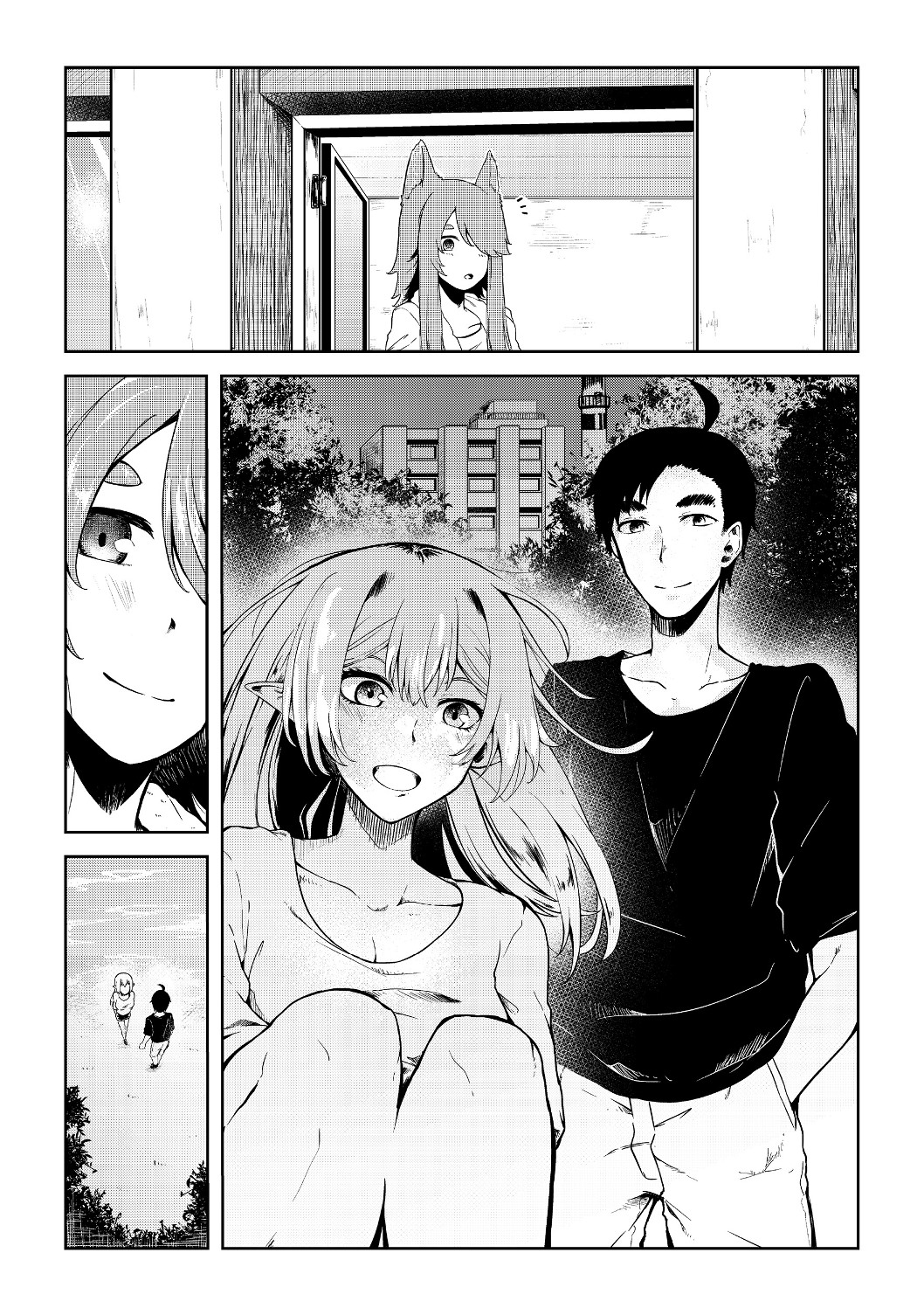 Mujintou de Elf to Kyoudou Seikatsu @ Comic - Chapter 9 - Page 16