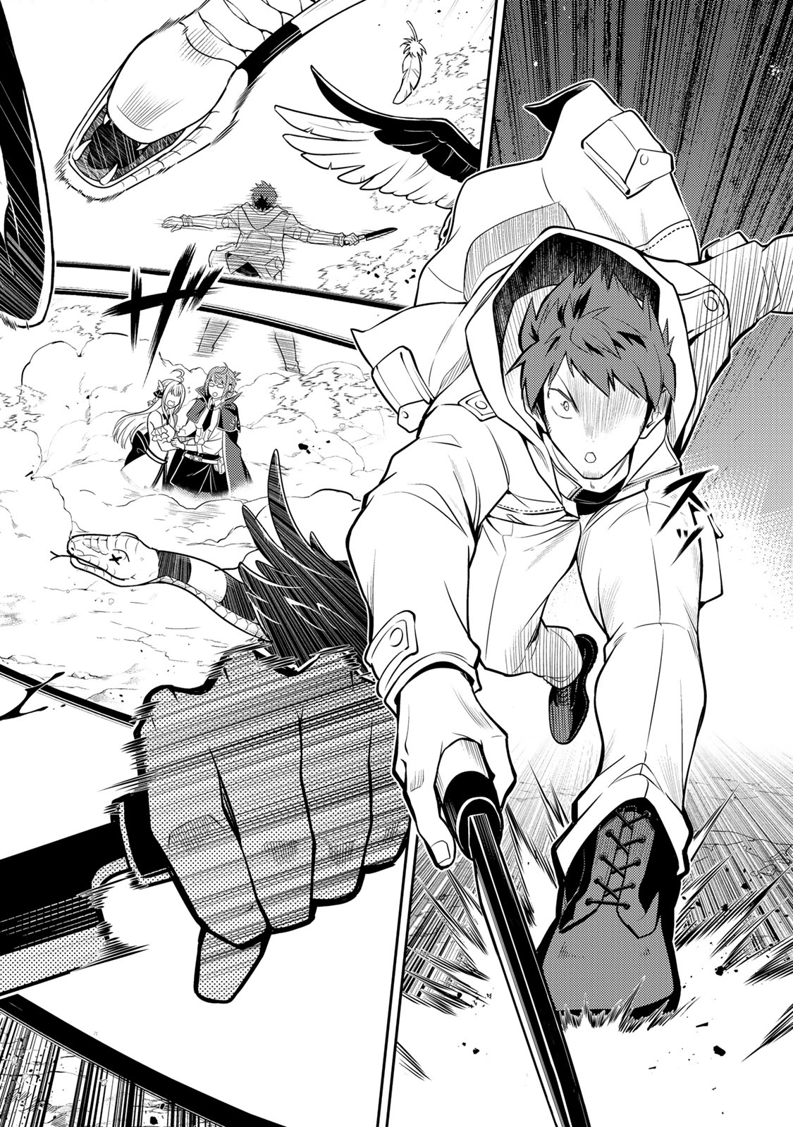Mukashi Totta Kinedzuka de... To iinagara Musou suru Teishoku-ya no Ossan, Jitsu wa Densetsu no Dungeon Kouryokusha - Chapter 3.2 - Page 7