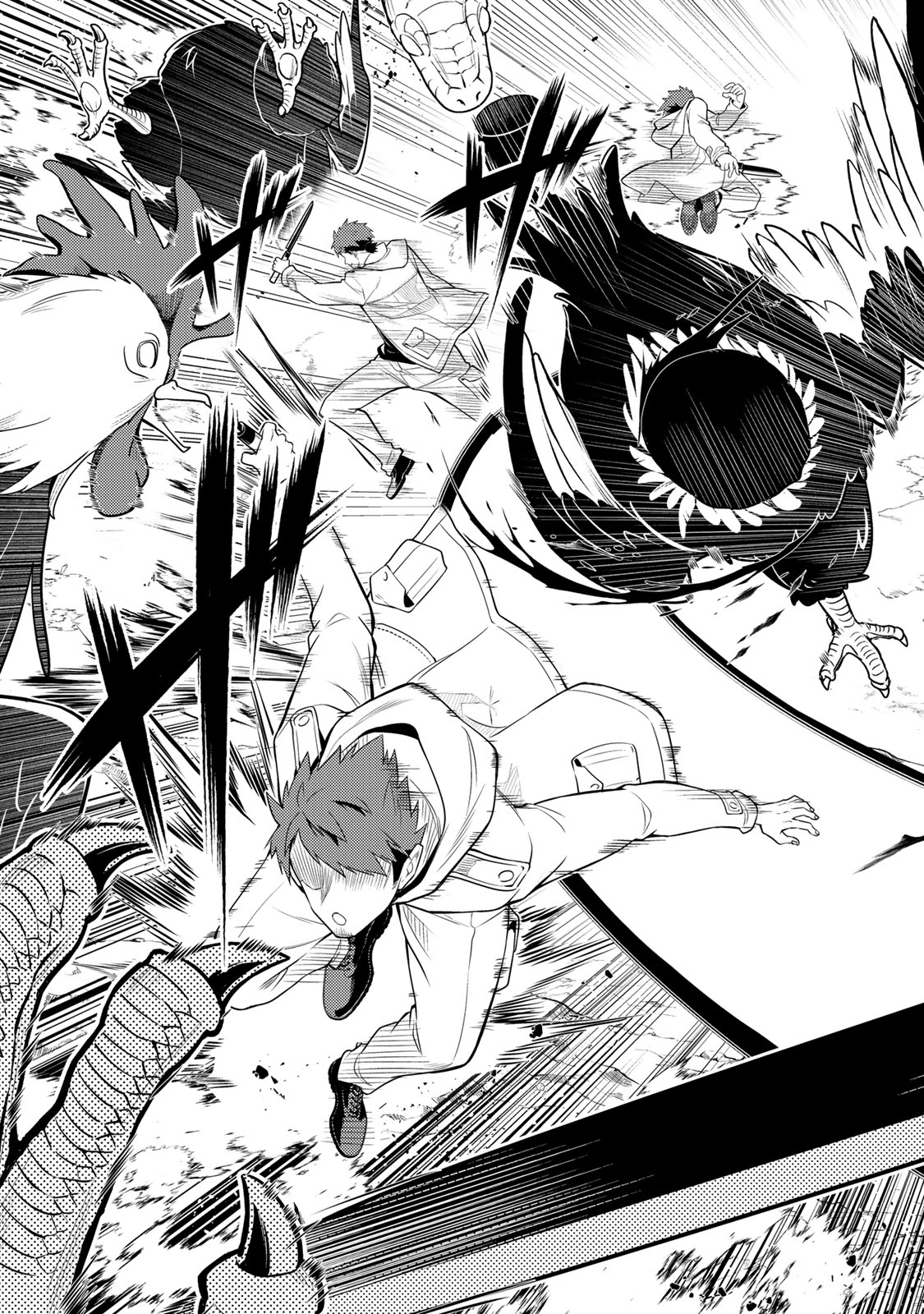 Mukashi Totta Kinedzuka de... To iinagara Musou suru Teishoku-ya no Ossan, Jitsu wa Densetsu no Dungeon Kouryokusha - Chapter 3.2 - Page 8