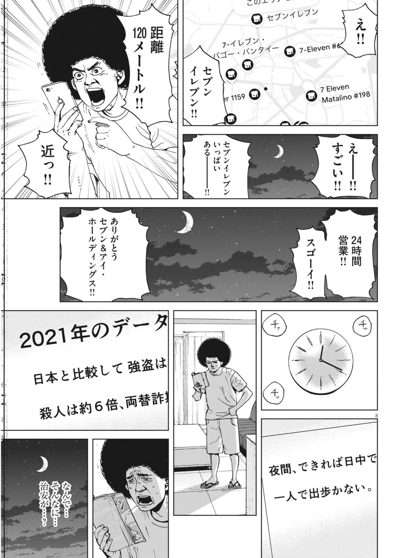 My Home Afro Tanaka - Chapter 46 - Page 8