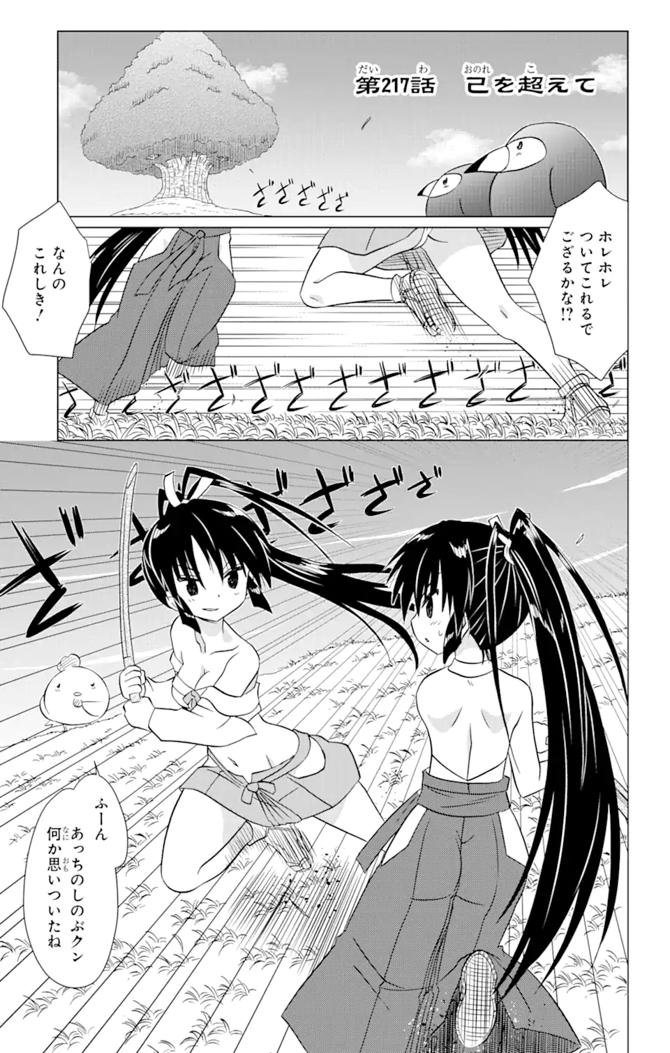 ながされて藍蘭島 Chap 217 - Next Chap 218