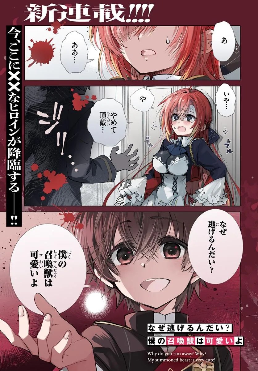 Naze Nigerun Dai? Boku no Shoukanjuu wa Kawaii yo - Chapter 1.1 - Page 1