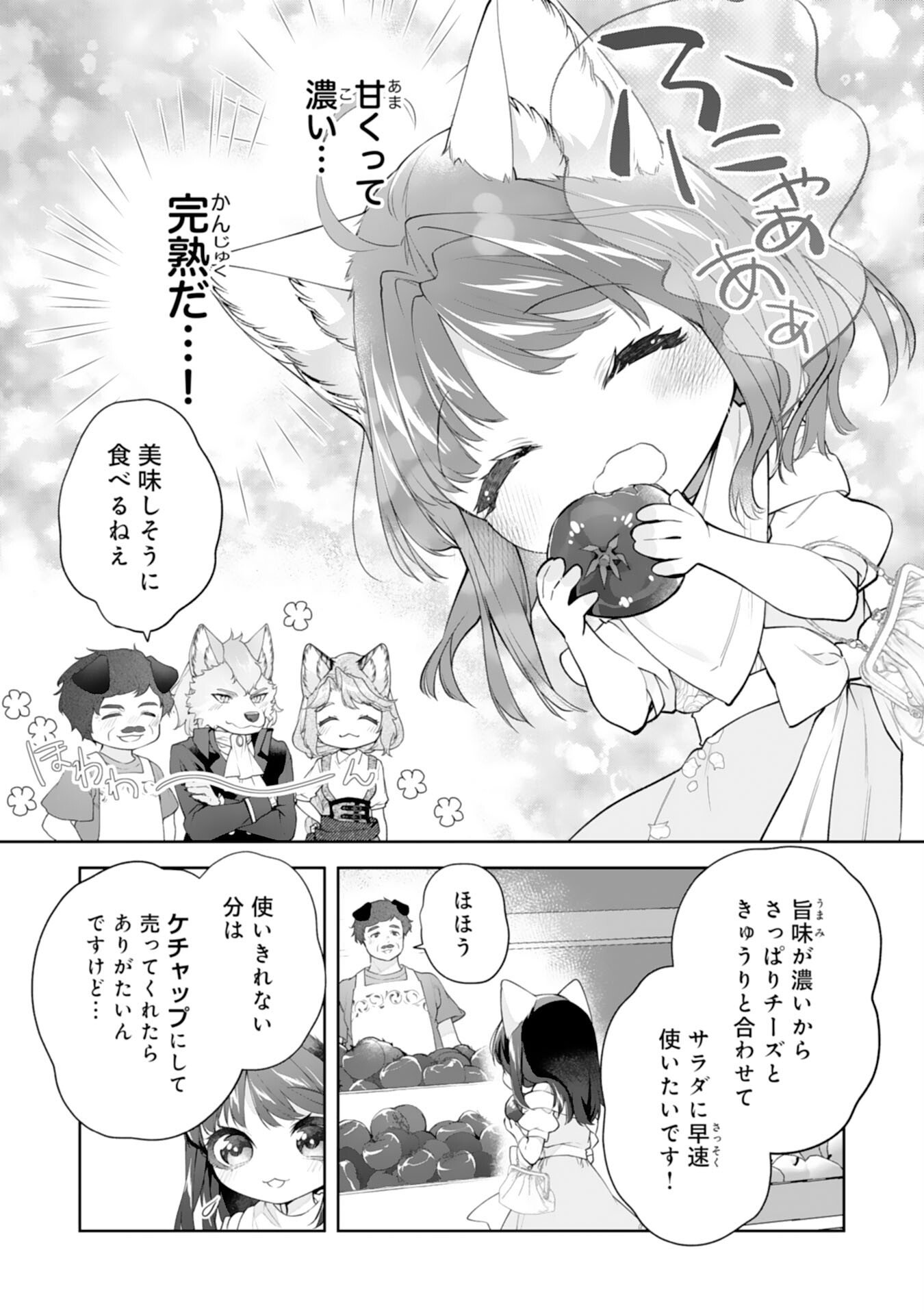Neko Neko Youjo no Aijou Gohan - Isekai de Mofumofu-tachi ni Ryouri wo Tsukurimasu! - Chapter 15 - Page 3