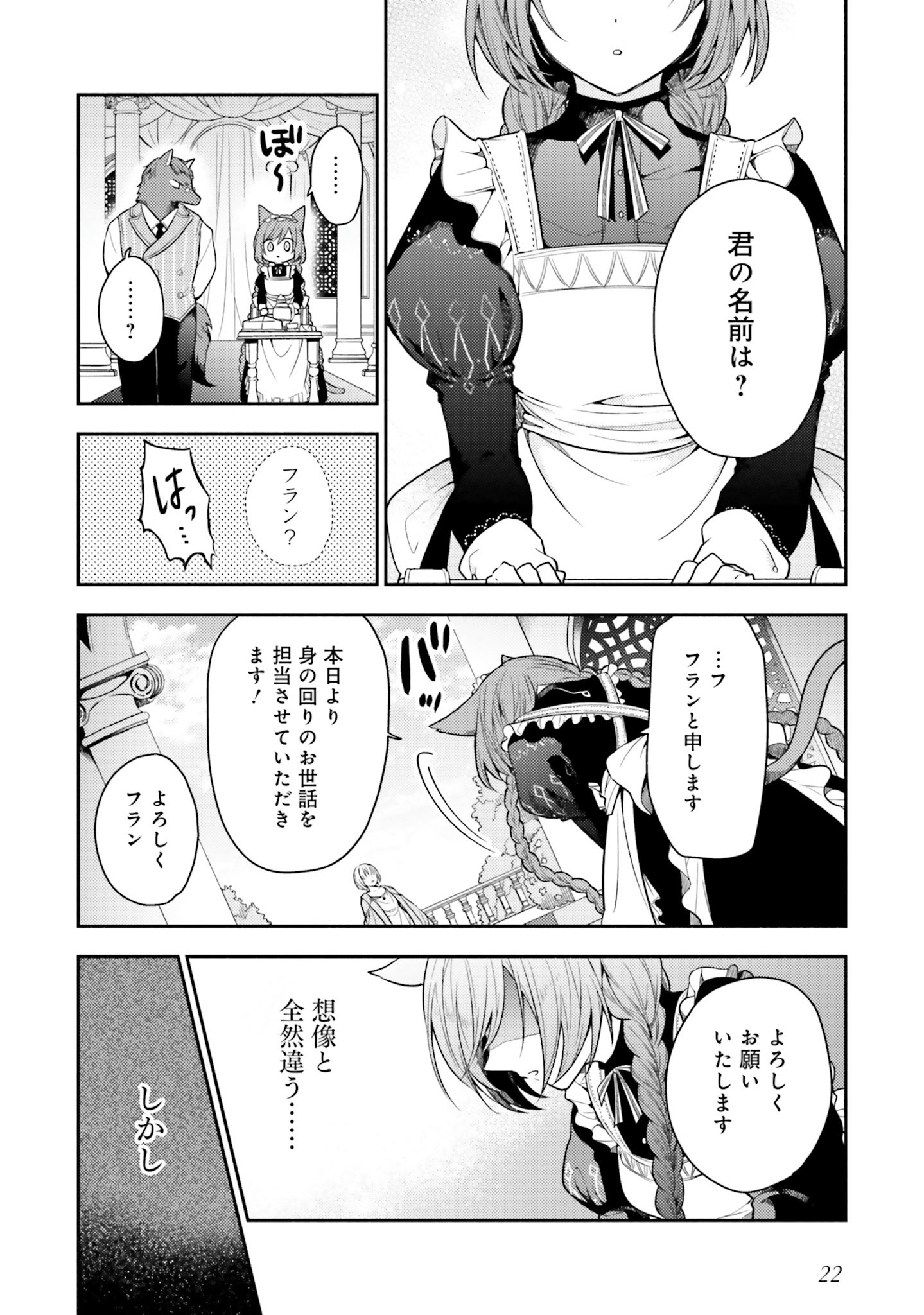 Nekomimi Maid to Shounen Ouji - Ansatsu Target no Ouji-sama ni Koi wo Shimashita - Chapter 1 - Page 21
