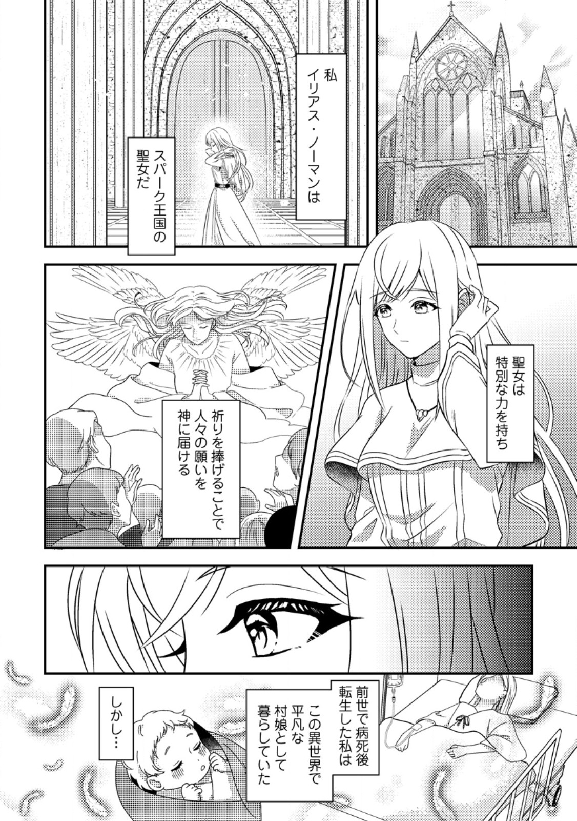 Nisemono ni Ubawareta Seijo no Chii, Nan to Shite mo Torikaesa... Nakute Ikka! - Chapter 1 - Page 4