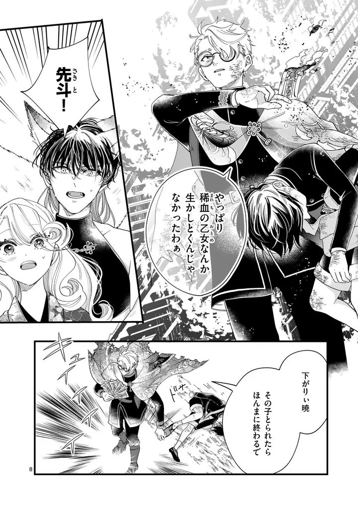 A Rare Blood Girl and a Mysterious Fox - Chapter 19 - Page 8