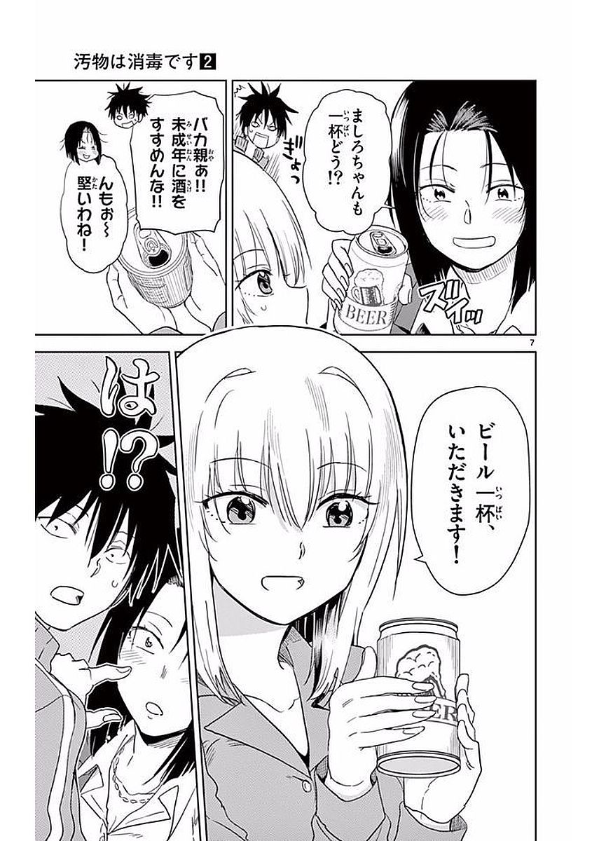 Obutsu wa Shoudoku desu - Chapter 21 - Page 7