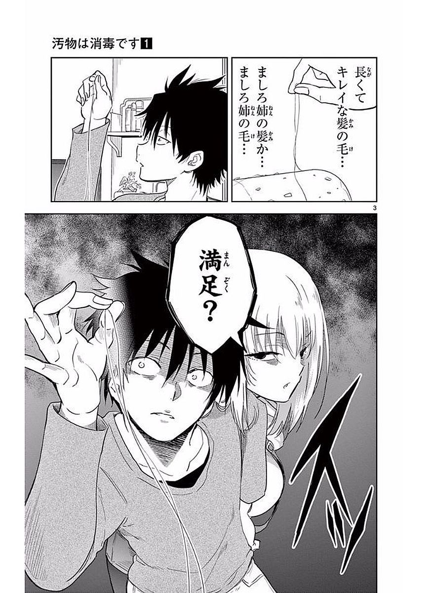 Obutsu wa Shoudoku desu - Chapter 5 - Page 3