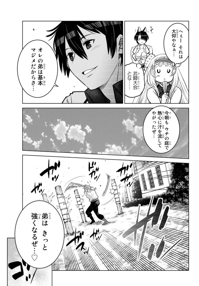 Ochikobore Datta Ani ga Jitsu wa Saikyou - Shijou Saikyou no Yuusha wa Tenseishi, Gakuen de Mujikaku ni Musou suru - Chapter 10.5 - Page 8