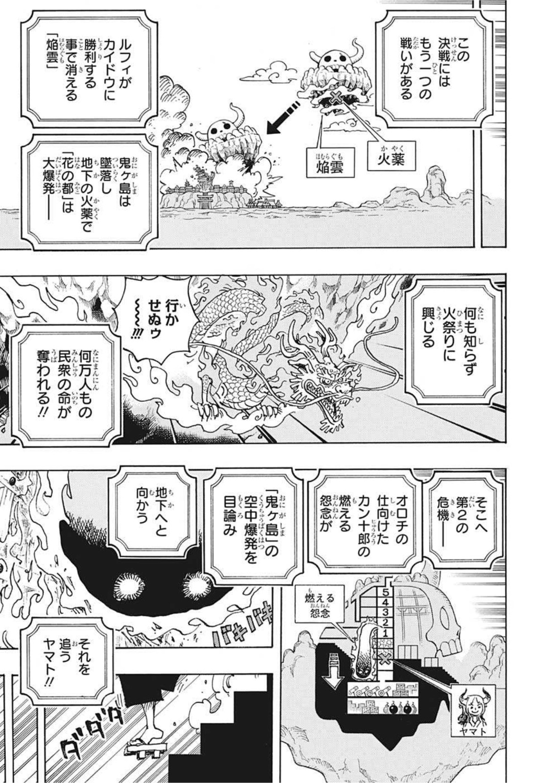ワンピース Chap 1036 - Next Chap 1037