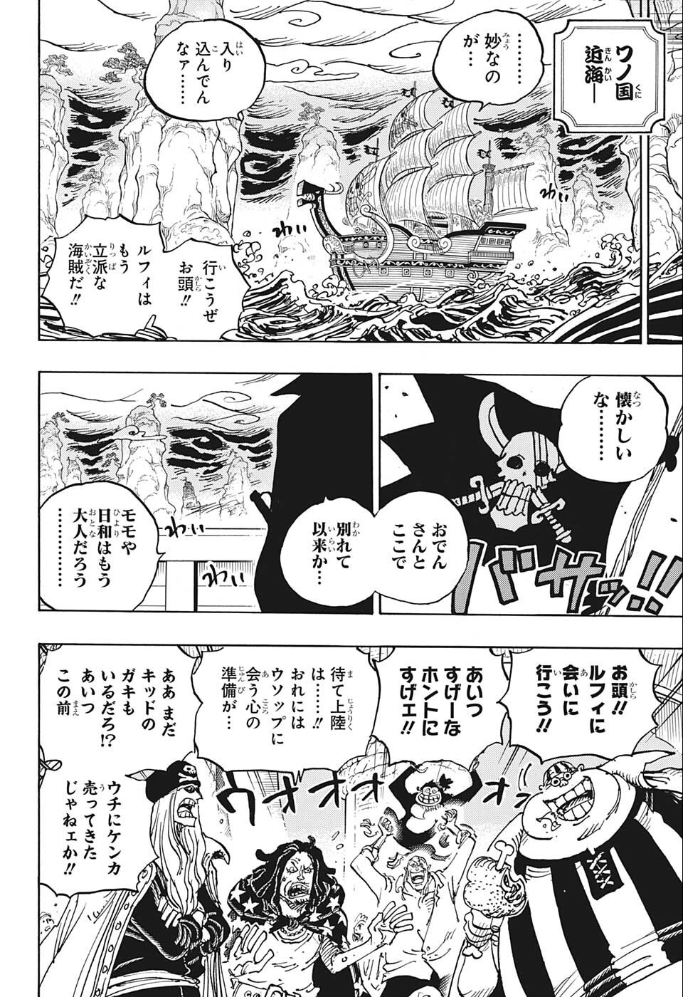 ワンピース Chap 1054 - Next Chap 1055