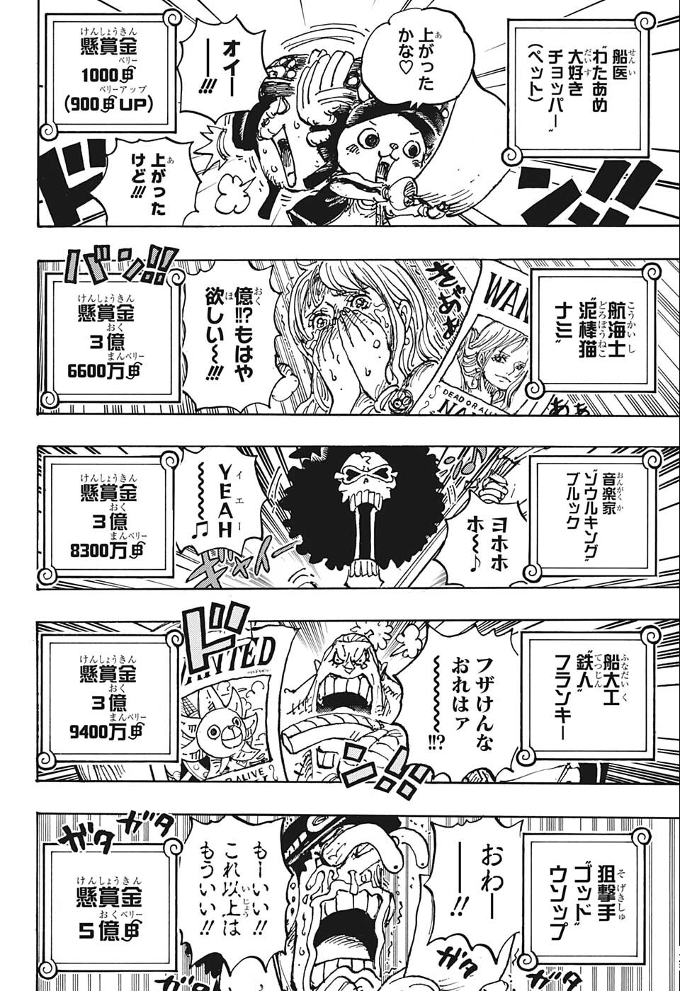 ワンピース Chap 1058 - Next Chap 1059