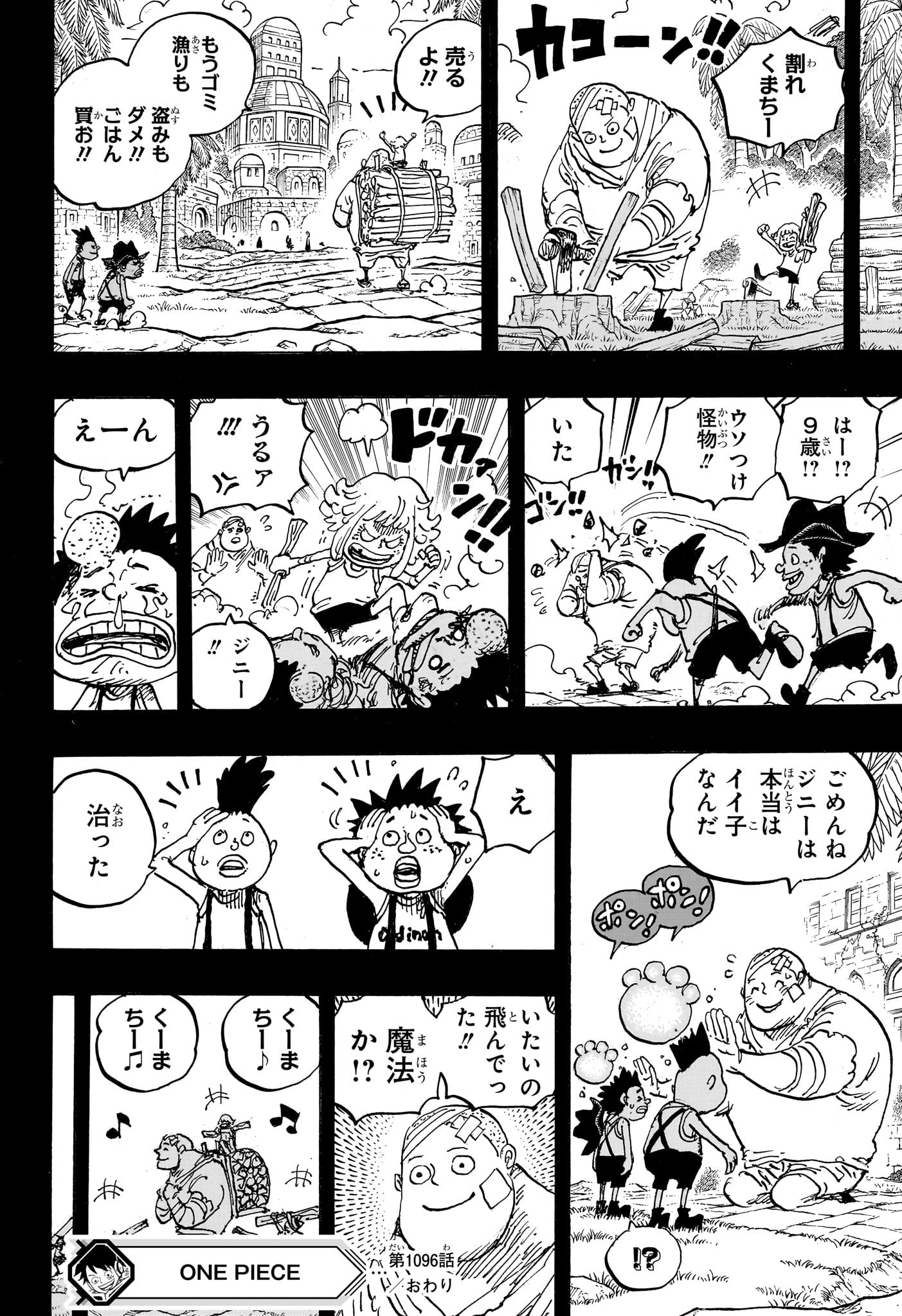 ワンピース Chap 1096 - Next Chap 1097