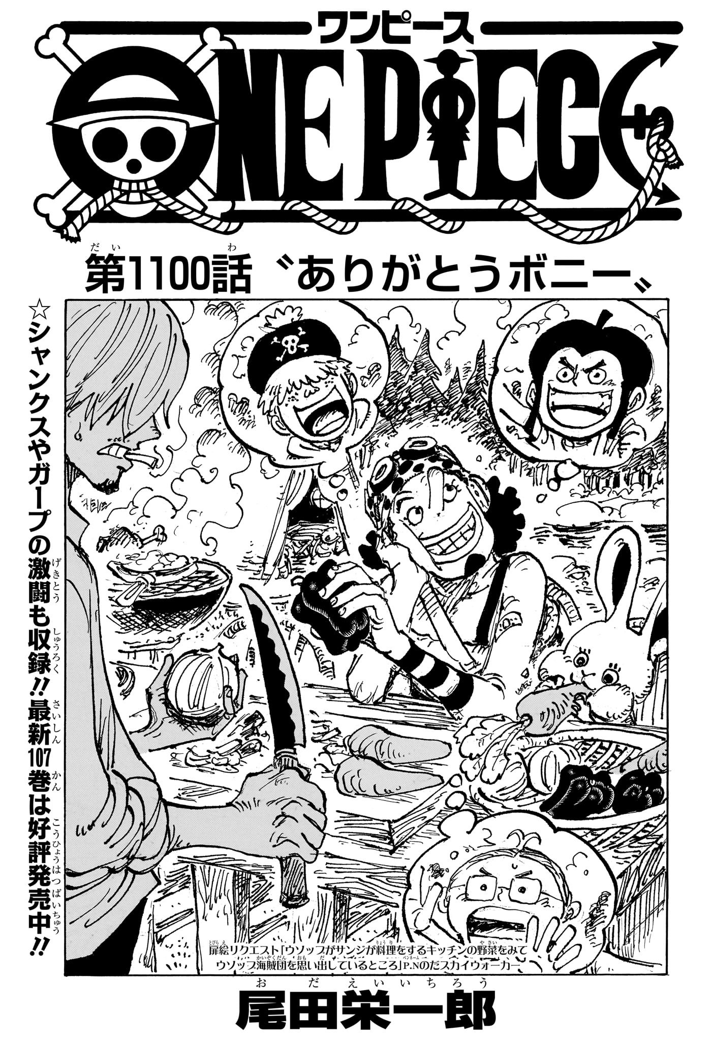 ワンピース Chap 1100 - Next Chap 1101
