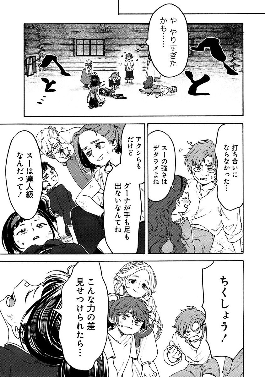 Onna Chara de Isekai Teni shite Cheat Ppoi kedo Zako Chara no de Medatazu Heiwa na Shomin wo Mezahimasu! - Chapter 7.2 - Page 10