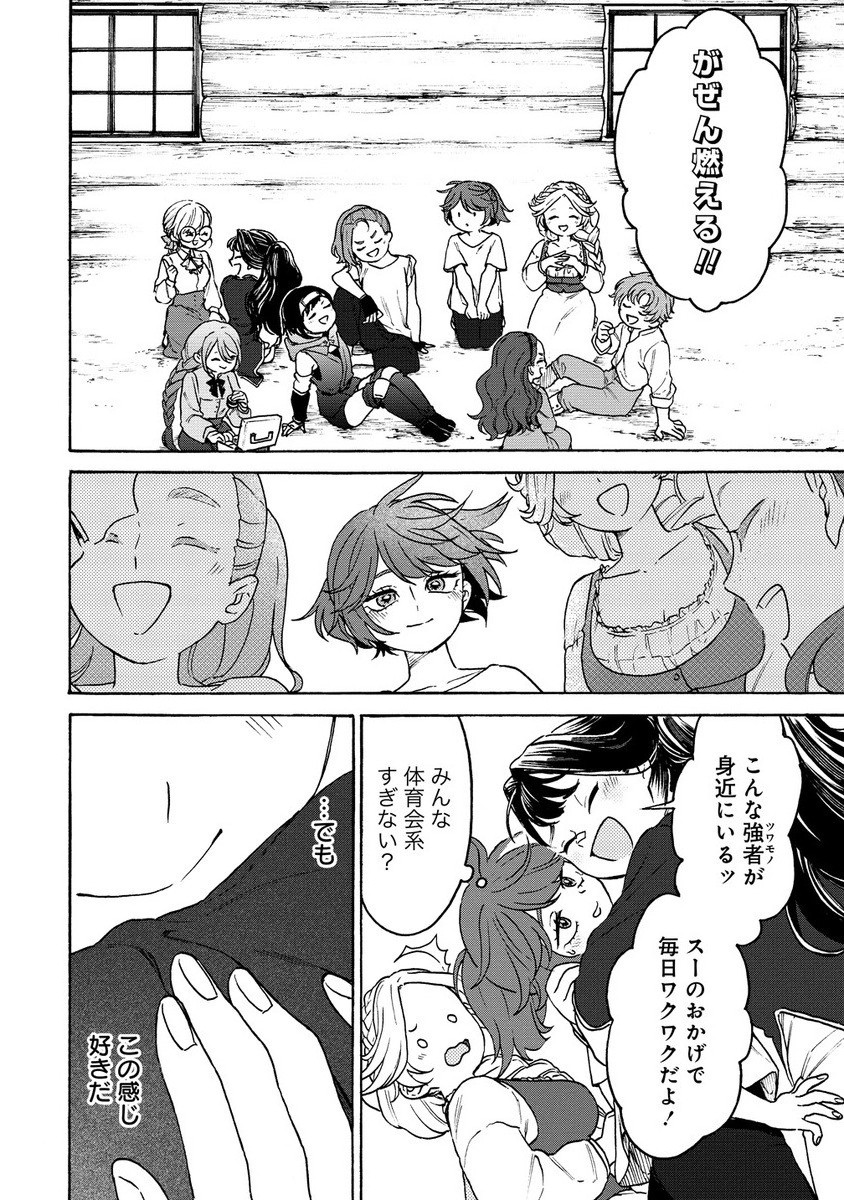 Onna Chara de Isekai Teni shite Cheat Ppoi kedo Zako Chara no de Medatazu Heiwa na Shomin wo Mezahimasu! - Chapter 7.2 - Page 11