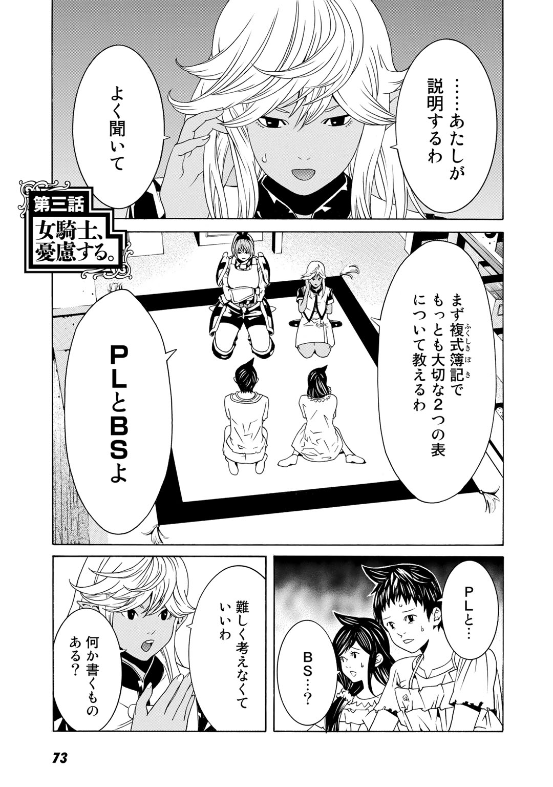 Onna Kishi, Keiri ni Naru. - Chapter 3 - Page 1