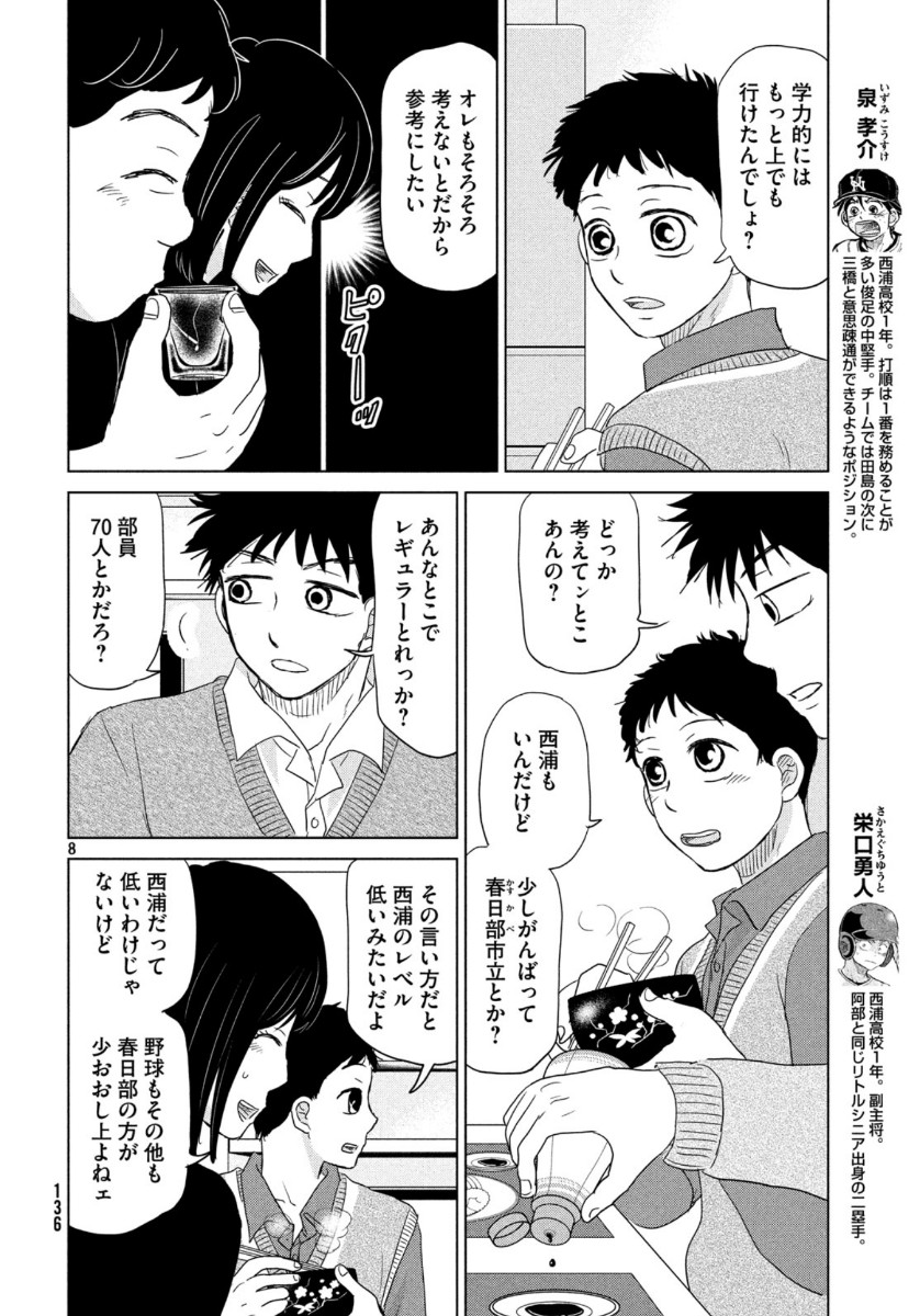 Ookiku Furikabutte - Chapter 162 - Page 8