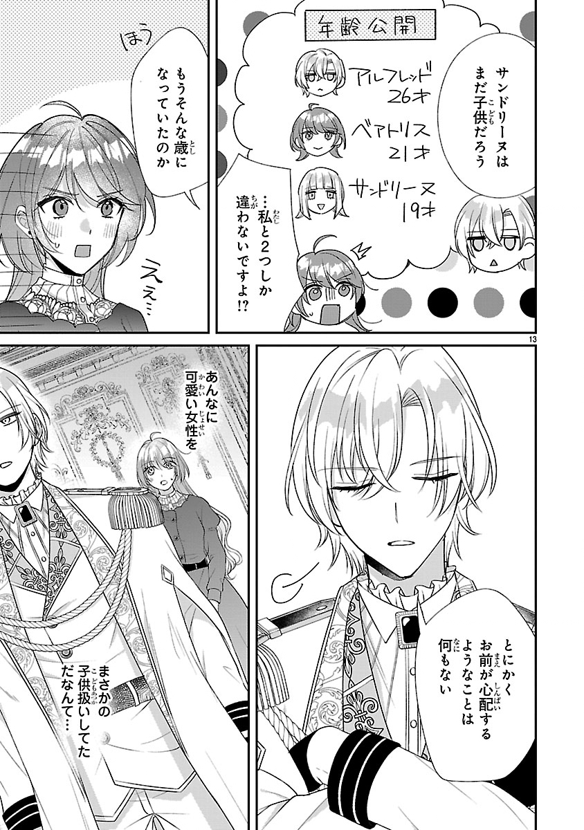 Ore-sama Outaishi ni Hirowareta Gakeppuchi Reijou, Okazarigawa Hi ni Naru... Hazu ga Dekiaisaretemasu! - Chapter 17 - Page 13