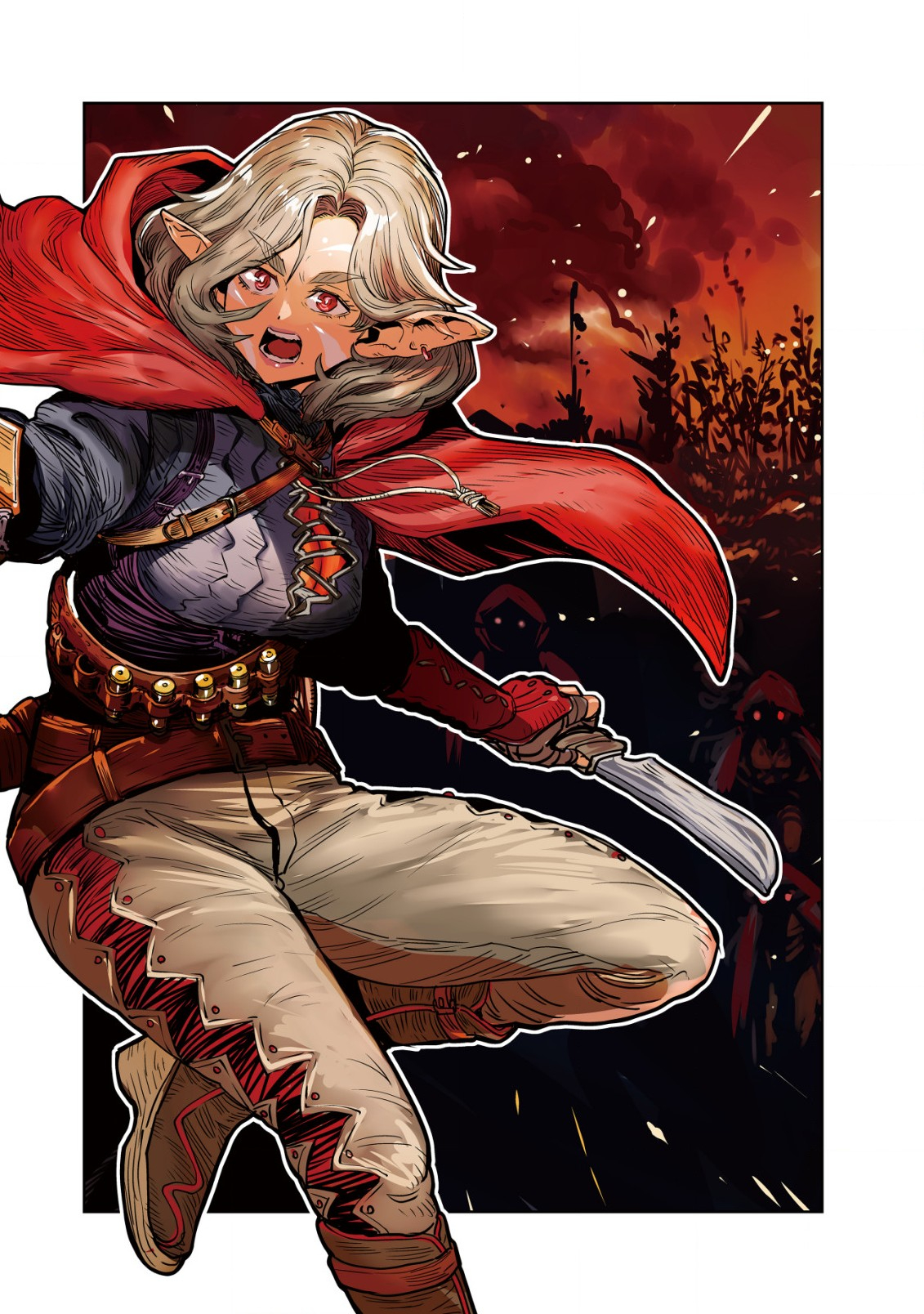 Orcsen Oukokushi - Yaban na Ooku no Kuni wa, Ikanishite Heiwa na Elf no Kuni wo Yakiharau ni Itatta ka - Chapter 1 - Page 5